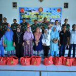 Sambut HUT TNI KE-80, Kodim 1505/Tidore Bagikan Sembako Gratis