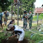 Atasi Krisis Air Bersih, Satgas TMMD Ke-126 Kodim 1505/Tidore Bangun 4 Titik Sumur Bor di Oba Selatan “TNI Manunggal Air”