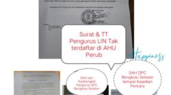 Tindak Penipuan Mengatasnamakan LIN: Wiratmoko Ingatkan Semua Jajaran Waspadai Surat Palsu