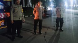 Polsek Cikupa Gelar Ops Cipkon, Patroli Malam Dipimpin Kanit Reskrim Ipda Syaiful Rusdiansyah