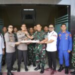 Kunjungi Makodim 0906/Kkr, Dandim Dapat Kejutan Dari Kapolres Kukar