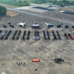 Upacara Peringatan HUT Ke-80 Tentara Nasional Indonesia di Makassar