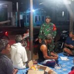 Babinsa dan Warga Bersinergi Jaga Keamanan Lewat Poskamling