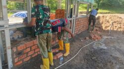Satgas TMMD ke-126 Kodim 1810/Tambrauw Lanjutkan Pembangunan Gereja Advent di Kampung Babak, Wujud Nyata Kemanunggalan TNI dan Rakyat