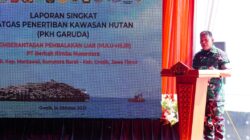 Kasum TNI Tinjau Keberhasilan Satgas PKH Amankan Ribuan Kubik Kayu Ilegal