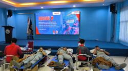 Bakamla RI Ikut Donor Darah di HUT Ke-26 KKP
