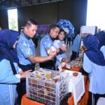 Danlanud Sultan Hasanuddin Hadiri Olahraga Bersama Dalam Rangka HUT Ke-69 PIA Ardhya Garini