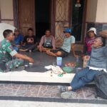 Babinsa Kerta Buana Ciptakan Keakraban dengan Warga Binaan Melalui Komsos
