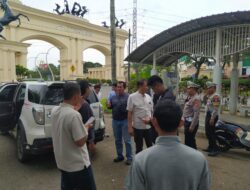 Polresta Tangerang Lakukan Pengamanan Keberangkatan Massa Aliansi Tangerang Berdaulat Menuju Kantor BPK Provinsi Banten