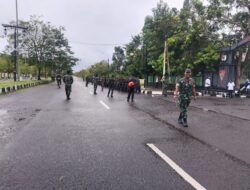 Dandim 1505/Tidore Sambut Kedatangan Personel Yon TP 866/Satria Gamrange dan Brigif TP 28/Bari Fola di Sofifi