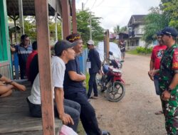 Babinsa Lakukan Komsos Bersama Warga, Wujudkan Lingkungan Aman dan Kondusif