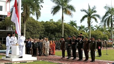 Kenang Jasa Para Pejuang Bangsa, Kasdim Bersama Forkopimda Peringati Hari Pahlawan ke-80