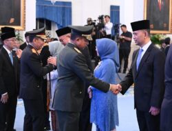 Panglima TNI Hadiri Pengucapan Sumpah Wakil Ketua MA dan Pelantikan Kepala serta Wakil Kepala BRIN di Istana Negara