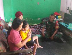 Wujudkan Generasi Sehat, Babinsa Tawangsari Kawal Percepatan Penurunan Stunting di Wilayah Garum