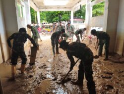 TNI Kerahkan Puluhan Prajurit Pulihkan RSUD Aceh Tamiang Pasca Banjir