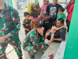 TNI Dirikan Pos Kesehatan Terpadu untuk Korban Banjir Aceh