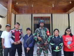 TNI-Polri Patroli Gabungan, Guna Wujudkan Kab. Puncak Jaya Aman, Tentram dan Damai Dalam Perayaan Natal 2025