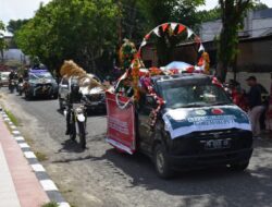 Korem 181/PVT Menyelenggarakan Karnaval Natal Tahun 2025 Bersama Kodam XVIII/Ksr Patriot Pembela Rakyat