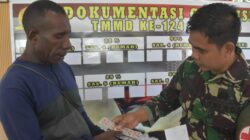 Sambut Hari Juang TNI AD, Kodim 1710/Mimika Gelar Bakti Kesehatan Bagi Masyarakat