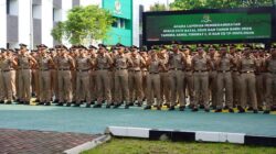 Gubernur Akmil Pimpin Laporan Pemberangkatan Cuti Natal dan Tahun Baru Taruna TP 2025/2026