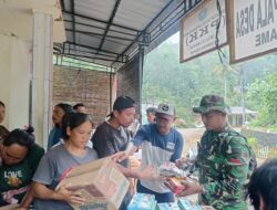 Sinergi Satgas Gulbencal TNI, Logistik Aman Tiba di Parombunan