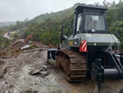 Sinergi TNI dan Kementerian PU, Akses Jalan Simpang KKA–Bener Meriah Kembali Tersambung