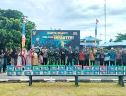 Koramil Samboja Gelar Bakti Sosial sebagai Wujud Kepedulian di Hari Juang Infanteri