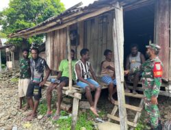 Pos-Ramil 1714-07/Fawi Babinsa Giat Komsos Membanggun Keharmonisan Keakraban Dengan Warga Binaan