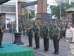 Kodim 0808/Blitar Gelar Upacara Bendera 17-an, Wujudkan Jiwa Patriotisme Dan Disiplin Prajurit
