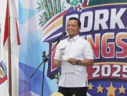 Bupati Pringsewu Resmi Buka PORKAB KONI Tahun 2025