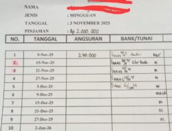 Diduga Praktik Keuangan Mencekik, PT Jaya Lestari Lisindo Prima Tetap Tagih Rp2,28 Juta Meski Utang Sudah Diangsur 5 Kali