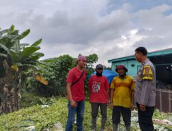 Bhabinkamtibmas Kelurahan Sukamulya Laksanakan Poliran kepada Warga Cikupa