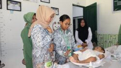 Melalui Penilaian Lomba Posyandu, PD XVIII/Kasuari Perkuat Peran Posyandu Sambut HUT ke-80 Persit