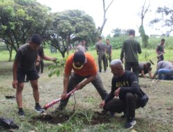 Bumi Ajusta Menghijau, Danmenarmed 2 Kostrad Pimpin Gerakan Tanam Pohon