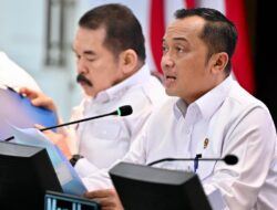 Wapang TNI dan Kasum TNI Hadiri Konferensi Pers Satgas Penertiban Kawasan Hutan