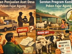 Diduga Kepala Pekon Fajar Agung Barat Borongkan Pekerjaan Dana Desa, Aset Desa Disebut Ikut Dijual