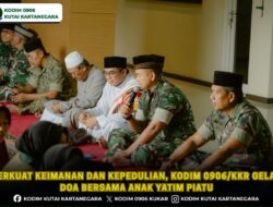 Perkuat Keimanan dan Ketaqwaan, Kodim 0906/Kkr Gelar Doa Bersama Anak Yatim Piatu