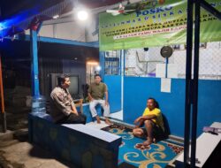 Polsek Cikupa Laksanakan Ronda Siskamling, Perkuat Keamanan Lingkungan di Bitung Jaya