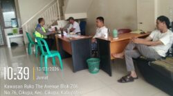 Polsek Cikupa Laksanakan Operasi KRYD, Berikan Imbauan kepada Debt Collector