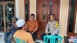 Bhabinkamtibmas Kelurahan Bunder Laksanakan Sambang dan Edukasi Kamtibmas