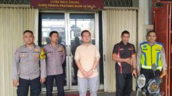 Polsek Cikupa Laksanakan Pengamanan Ibadah Minggu Umat Kristiani