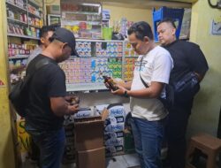 Polsek Cikupa Amankan Belasan Botol Miras dalam Razia Penyakit Masyarakat