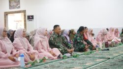 Sambut Bulan Suci Ramadhan Yonif 2 Marinir TNI AL Gelar Doa Bersama dan Tausiyah Serta Beri Santunan Kepada Anak Yatim