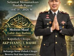 Kapolsek Cikupa Sampaikan Ucapan Marhaban Ya Ramadhan 1447 H