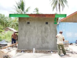 TMMD Ke-127 Kodim 1804/Kaimana Percepat Finishing 4 Unit MCK di Kampung Sisir