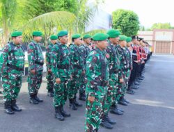 TNI-Polri Bersinergi, Apel Siaga Kamtibmas Selama Bulan Ramadhan di Kota Tidore