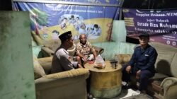 Bhabinkamtibmas Kelurahan Sukamulya Laksanakan Satkamling dan Antisipasi Perang Sarung