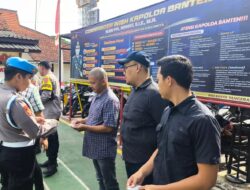 Provost Polresta Tangerang Laksanakan Gaktibplin di Mako Polsek Cikupa