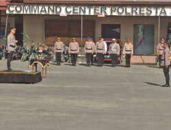 Kapolresta Sorong Kota Pimpin Sertijab, Tegaskan Soliditas dan Profesionalisme Personel