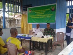 Melalui TMMD Ke-127 Kodim 1804/Kaimana Hadirkan Penyuluhan Bahaya Narkoba, Miras, Seks Bebas dan LGBT di Kampung Sisir